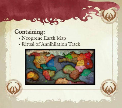 Cthulhu-Kriege: 9-11-Spieler Neoprene Map (CW-M911) (Kickstarter-Vorbestellungsspezialitäten) Kickstarter-Boardspiel-Ergänzung Petersen Games Limited KS000869R