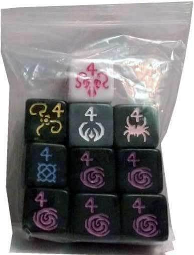 Cthulhu Wars: Custom Faction Ability Dice Pack (CW-E14) (Kickstarter förbeställning Special) Kickstarter Board Game Accessory Petersen Games Begränsad KS000669C