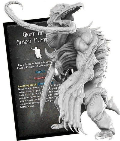 สงคราม Cthulhu: การขยายตัวของมอนสเตอร์ม็อกสเตอร์ที่เป็นกลาง Petersen Games, Cthulhu Wars Giant Blind Albino Penguins, The Games Steward Kickstarter Edition Shop Petersen Games