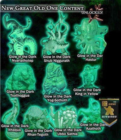 Cthulhu Wars: Glow in the Dark Miniatures Collection (CW-GL02) (Kickstarter Special) Kickstarter Game Accessory Arclight