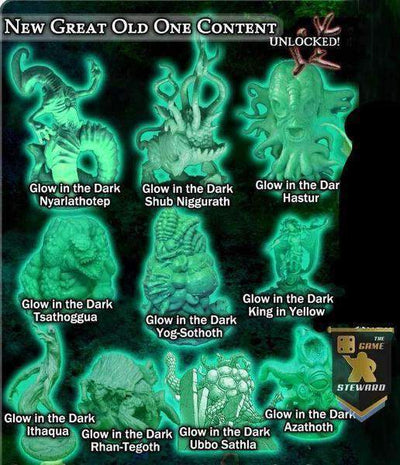 CTHULHU WARS: HLOW in the Dark Miniatures -kokoelma (CW-GL02) (Kickstarter Special) Kickstarter Board Game -lisävaruste Arclight