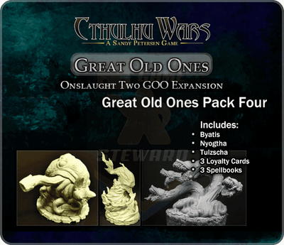Cthulhu Wars: Great Old One Pack Four (CW-GOO4) (Précommande de vente au détail) Extension du jeu de vente au détail Petersen Games 0680569977939 KS000210H
