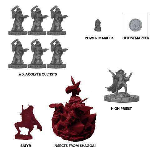 Cthulhu Wars: Homebrew Faction Pack with Collectible Figures (CW-U8) (Kickstarter Special) Kickstarter Board Game Accessory Arclight