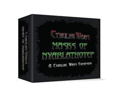 Cthulhu Wars: أقنعة Nyarlathotep (CW-U10) (طلب خاص من Kickstarter مسبقًا) توسيع لعبة Kickstarter Board Petersen Games 680569978233 KS000669P