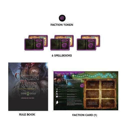 CTHULHU WARS: Avaaja Way Expansion (CW-F1) (Kickstarterin ennakkotilaus Special) Kickstarter Board Game -laajennus Petersen Games 680569977519 KS000210C