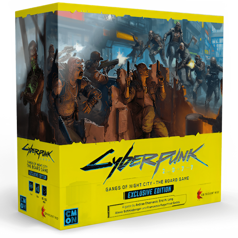 Cyberpunk 2077: A Night City bandái Edgerunner Pledge Bundle (Kickstarter Pre-megrendelés Special) CMON KS001325A