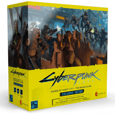 Cyberpunk 2077: Gangs of Night City Edgerunner Pledge Bundle (Kickstarter Pre-Order Special) CMON KS001325A