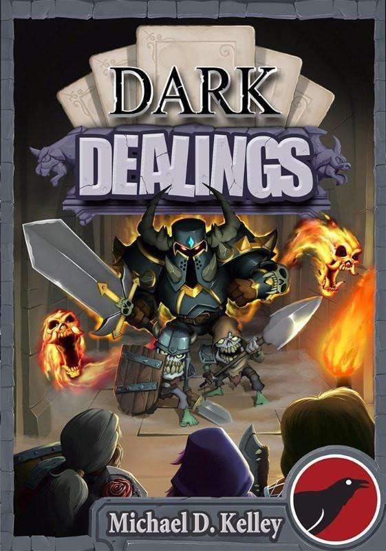 Negócios sombrios: Dark Lords defendendo contra heróis traquinas (Kickstarter Special) jogo de tabuleiro Kickstarter Nevermore Games