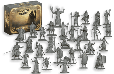 Darkest Night: Zweite Ausgabe nur Miniaturen (Kickstarter Special) Kickstarter -Brettspiel -Supplement Victory Point Games