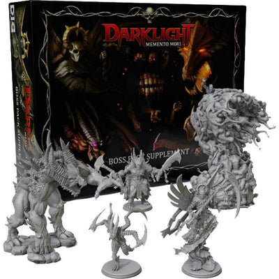 Darklight Memento Mori: Boss Pack -lisä (Kickstarter Special) Kickstarter Board Game -lisäosa Dark Ice Games