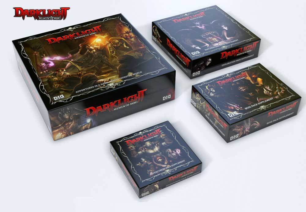 Darklight: Memento Mori Pakiet (Kickstarter Special) Kickstarter Game Dark Ice Games