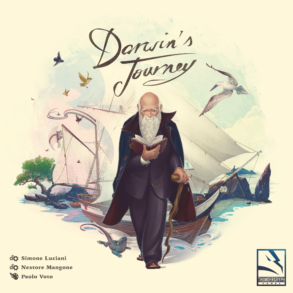 Darwin's Journey: Collector's Edition All-In -paketti (Kickstarter ennakkotilaus) Kickstarter Board Game ThunderGryph Games KS001267a