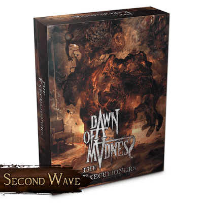 Dawn of Madness: حزمة التوسعة The Executioners Abominating Pack (الطلب المسبق الخاص بـ Kickstarter) توسيع لعبة Kickstarter Board Diemension Games KS001000E