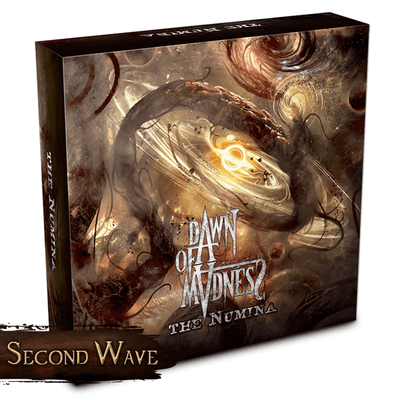 Dawn of Madness: The Numina Abomination Pack Explination (Kickstarter pred order) التوسع في لعبة Kickstarter Board Game Diemension Games KS001000D