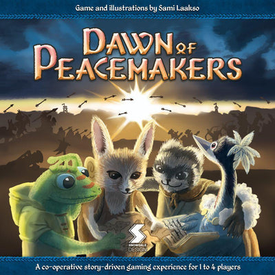 משחק לוח קמעונאי בהזמנה מוקדמת של Dawn of Peacemakers Snowdale Design