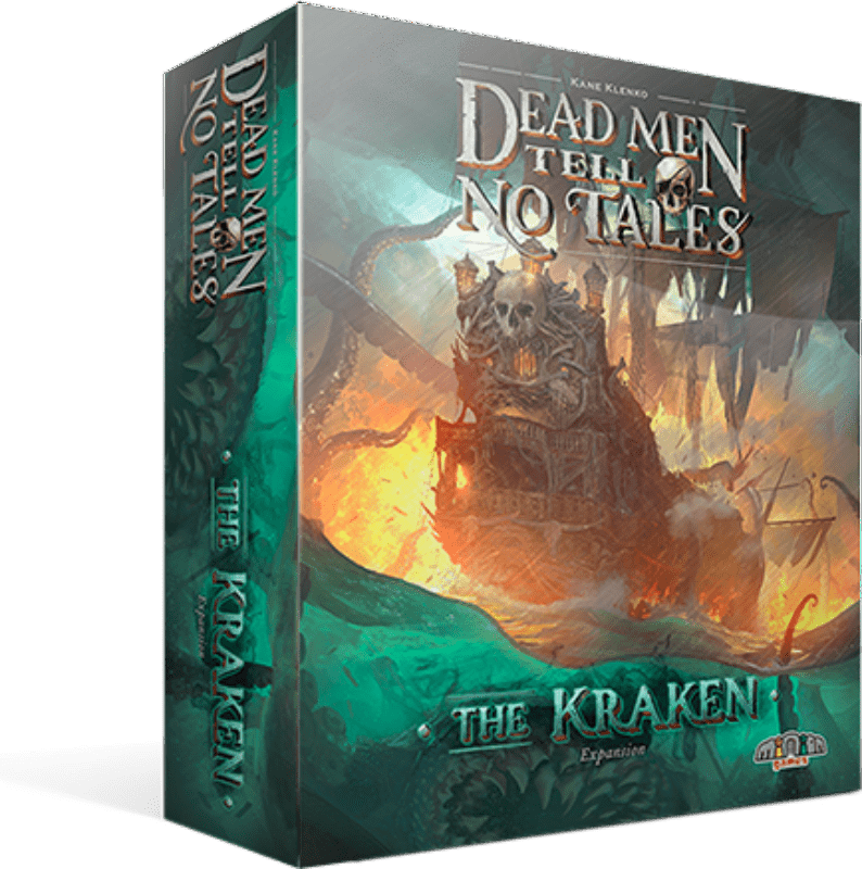 A halott férfiak nem mondnak meséket: Kraken bővítés plusz miniatűr (Kickstarter Pre-megrendelés Special) Kickstarter társasjáték-bővítés Game Steward