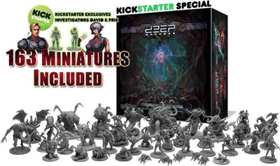 Investigador de la locura profunda compromiso de la segunda impresión (Kickstarter Special) Juego de mesa de Kickstarter Diemension Games KS000001