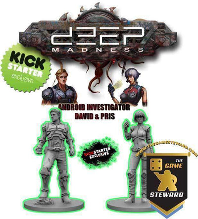 Deep Madness Investigator Pledge Δεύτερη εκτύπωση (Kickstarter Special) Kickstarter Board Game Diemension Games KS000001