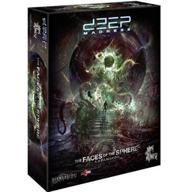 Deep Madness：Sphere扩展的面孔（Kickstarter预订特别）Kickstarter棋盘游戏扩展 Diemension Games 850368008473 KS000001J