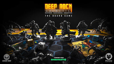 Deep Rock Galactic: Deluxe Edition Gameplay All-In Bundle (Kickstarter Pre-Order Special) Kickstarter Board Game MOOD Publishing KS001219A