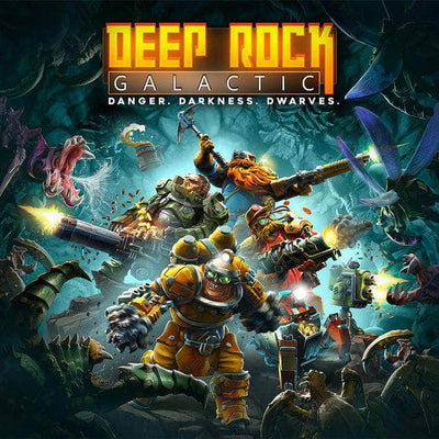 Deep Rock Galactic: Deluxe Edition Gameplay All-In Bundle (Kickstarter Pre-Order Special) Kickstarter Board Game MOOD Publishing KS001219A