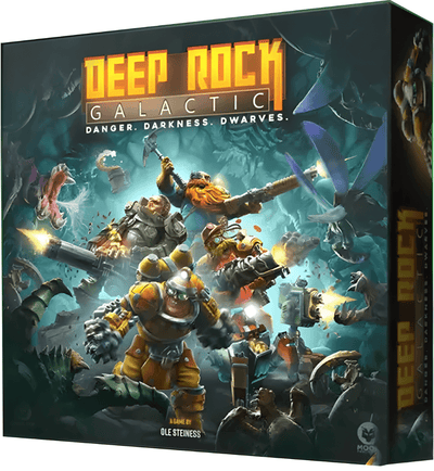 Deep Rock Galactic: Deluxe Edition Gameplay All-In Bundle (Kickstarter Pre-Order Special) Kickstarter Board Game MOOD Publishing KS001219A