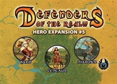 Defenders of the Realm: Dragon Expansion &quot;Dragon Slayer Pledge Bundle&quot; (Kickstarter Special) Kickstarter Board Game Expansion Eagle Gryphon Games