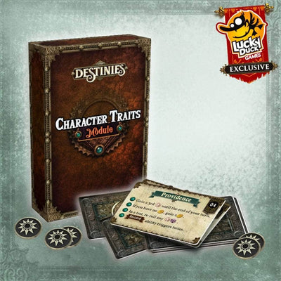 Destinies: Witchwood Deluxe Destinies Storage Pledge Pacote (Kickstarter Pré-encomenda especial) jogo de tabuleiro Kickstarter Lucky Duck Games KS001363A