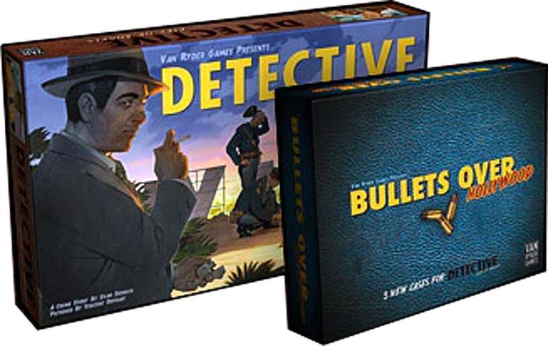 Detective: City of Angels - مجموعة Hardboiled Detective Pledge Bundle (طلب خاص للطلب المسبق على Kickstarter) لعبة Kickstarter Board Van Ryder Games