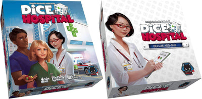 Hospital Dice: Deluxe Edition (Kickstarter pré-encomenda especial) jogo de tabuleiro Kickstarter Alley Cat Games