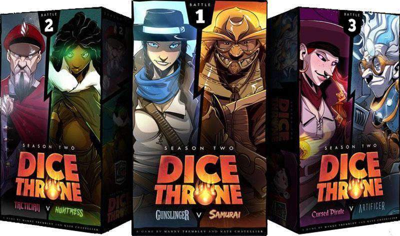 Dice Throne: Kauden 2 Champion Predge Battle Chest (Kickstarterin ennakkotilaus) Kickstarter Board Game Roxley Games
