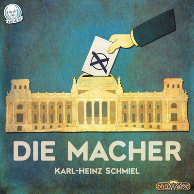 Die Macher: Limited Edition Pledge (Kickstarter w przedsprzedaży Special) Game Geek, Kickstarter, gry, gry planszowe Kickstarter, gry planszowe, Hans im Glück, Moskito Spiele, Spielworxx, Stronghold Games, Gry Valley Hans im Glück