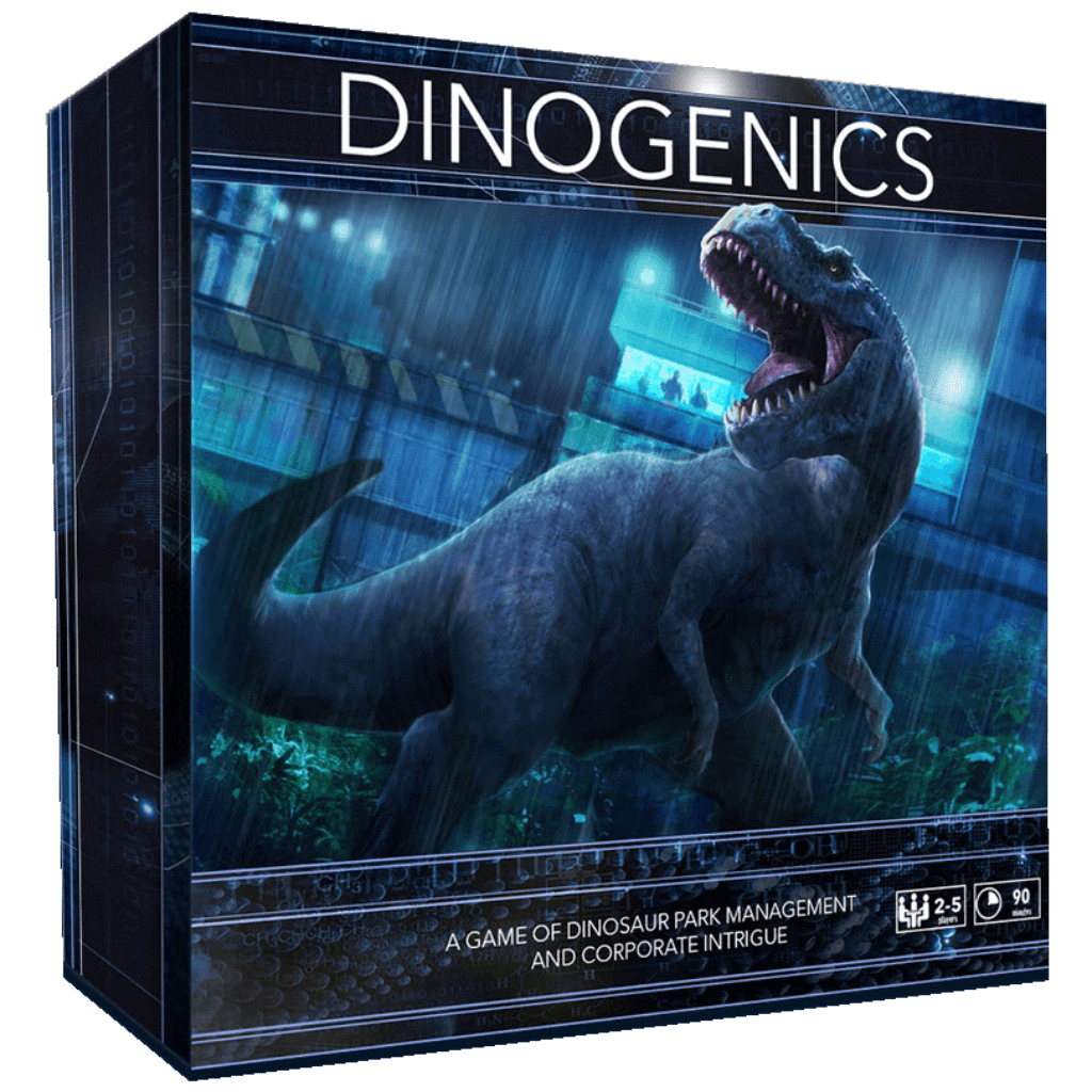 Dinogenik: Dinosaur Park Management (Kickstarter Special) Die Game Steward