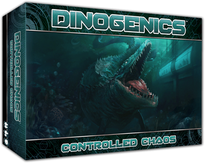 Dinogenics Plus Dinogenics Controlled Chaos Expansion Pledge Bundle (Kickstarter förbeställning Special) Kickstarter Board Game Ninth Haven Games KS000977A