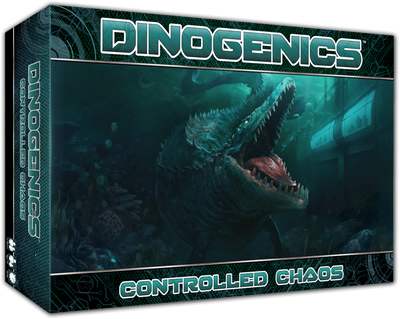 Dinogenics Plus Dinogenics Controlled Chaos Expansion Pledge Bundle (Kickstarter Pre-Order Special) Kickstarter Board Game Ninth Haven Games KS000977A