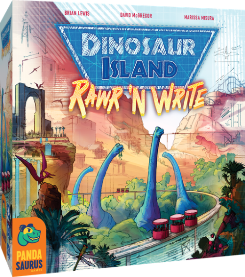 Dinosaur Island: Rawr and Write Savage Edition Pledge Bundle (Kickstarter Pre-Order Special) Kickstarter Board Game Pandasaurus Games KS000759D