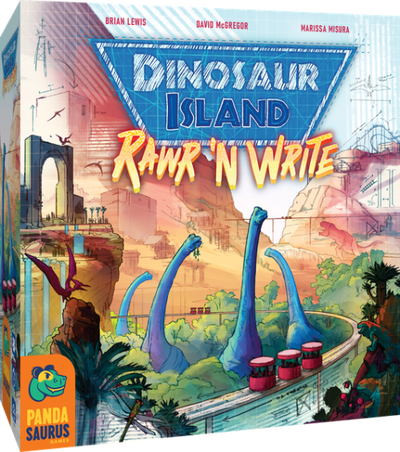 Dinosaur Island: Rawr and Write Savage Edition Pledge Bundle (Kickstarter Pre-Order Special) Kickstarter Board Game Pandasaurus Games KS000759D