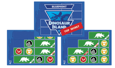Dinosaur Island: Extreme Edition การขยายตัวของเหลว (Kickstarter Pre-order พิเศษ) Pandasaurus Games