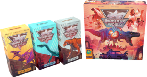 Dinosaur-Welt: All-In Pledge-Bündel (Kickstarter vorbestellt Special) Kickstarter-Brettspiel Pandasaurus Games KS000759E