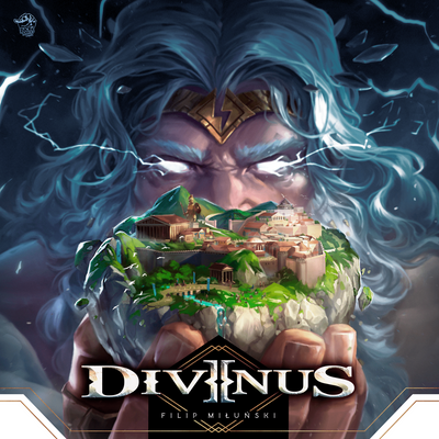 Divinus: Pantheon All-In Pledge Bundle (إصدار الطلب المسبق للبيع بالتجزئة) لعبة Kickstarter Board Lucky Duck Games KS001220A