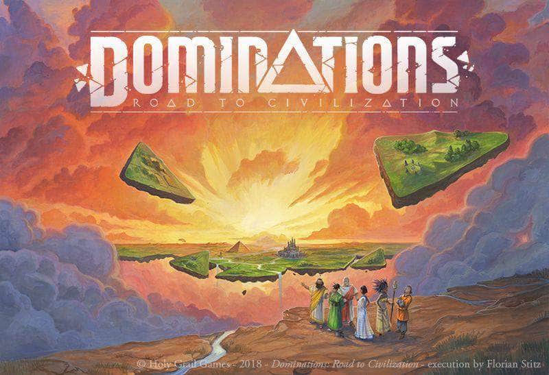 Dominations: Deluxe Edition Bundle (Kickstarter Pre-Order Special) Kickstarter Board Game Holy Grail Games KS001105A
