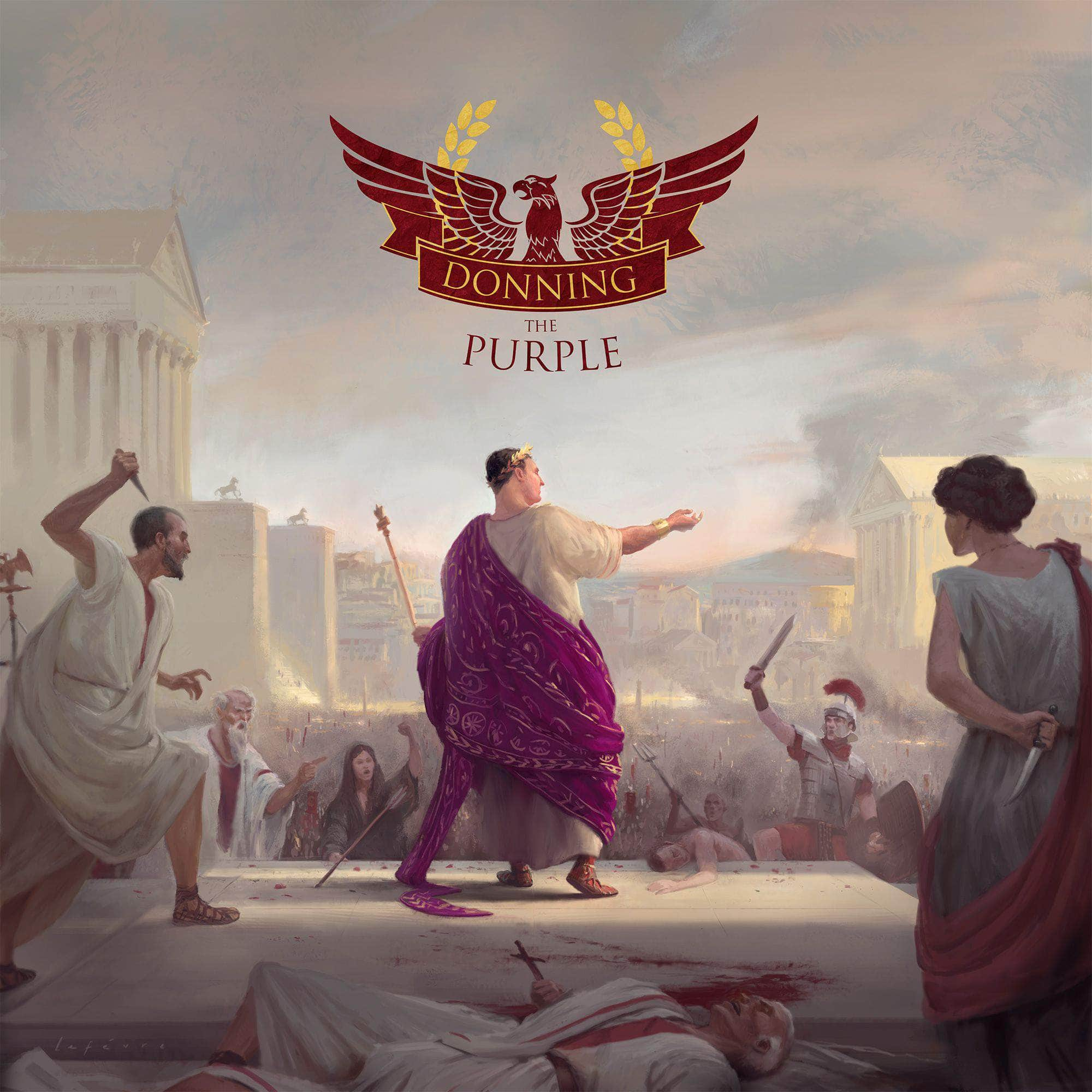 De Purple (Kickstarter Special) Kickstarter -bordspel aantrekken Tompet Games KS800233A