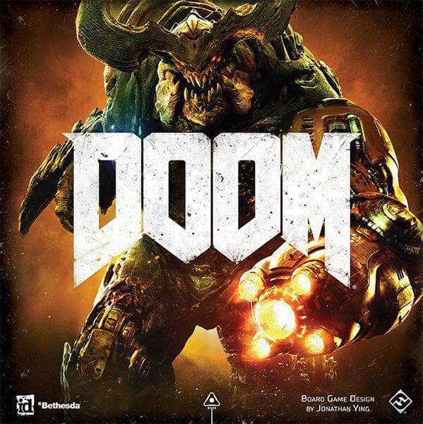 Doom: The Board Game Retail Board Game ADC Blackfire Entertainment, Asterion Press, Edge Entertainment, Fantasy Flight Games, Galakta, Heidelberger Spieleverlag KS800516A