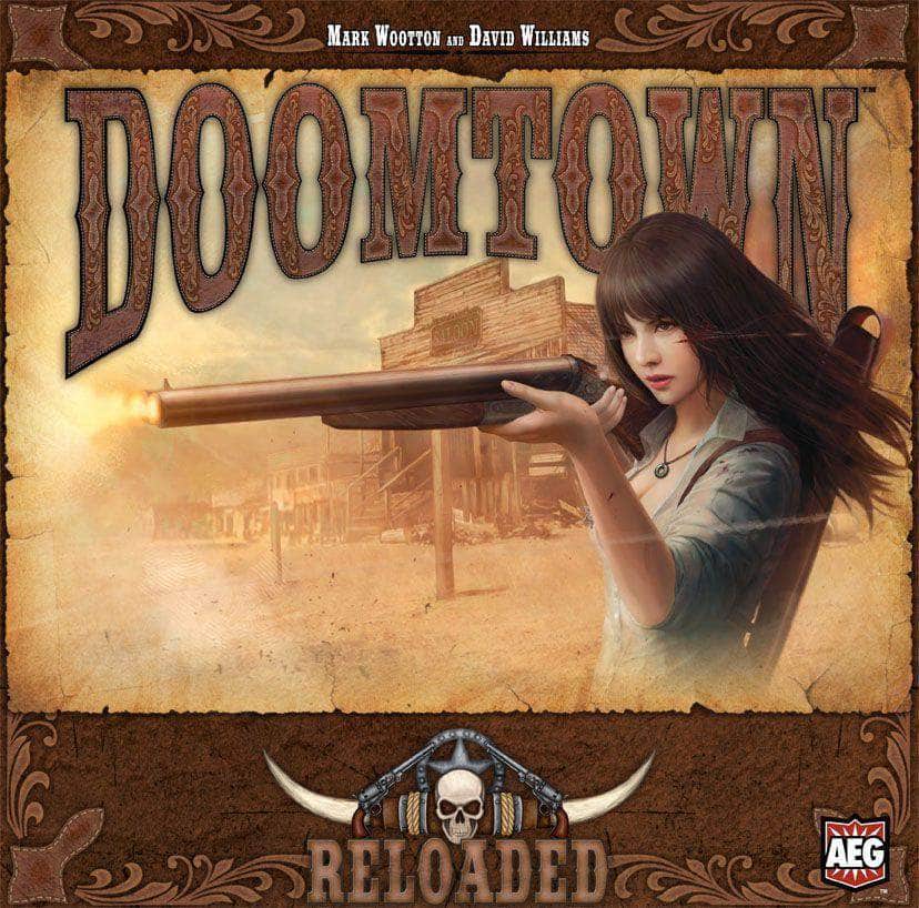 Doomtown: Reloaded (إصدار البيع بالتجزئة) لعبة لوحة البيع بالتجزئة Alderac Entertainment Group KS800408A
