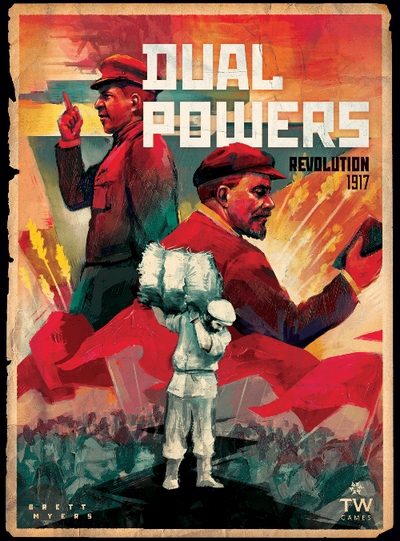 Dual Powers: Revolution 1917 (Retail Edition) Retail Board Game Thunderworks Games 0680168938539 KS800680A