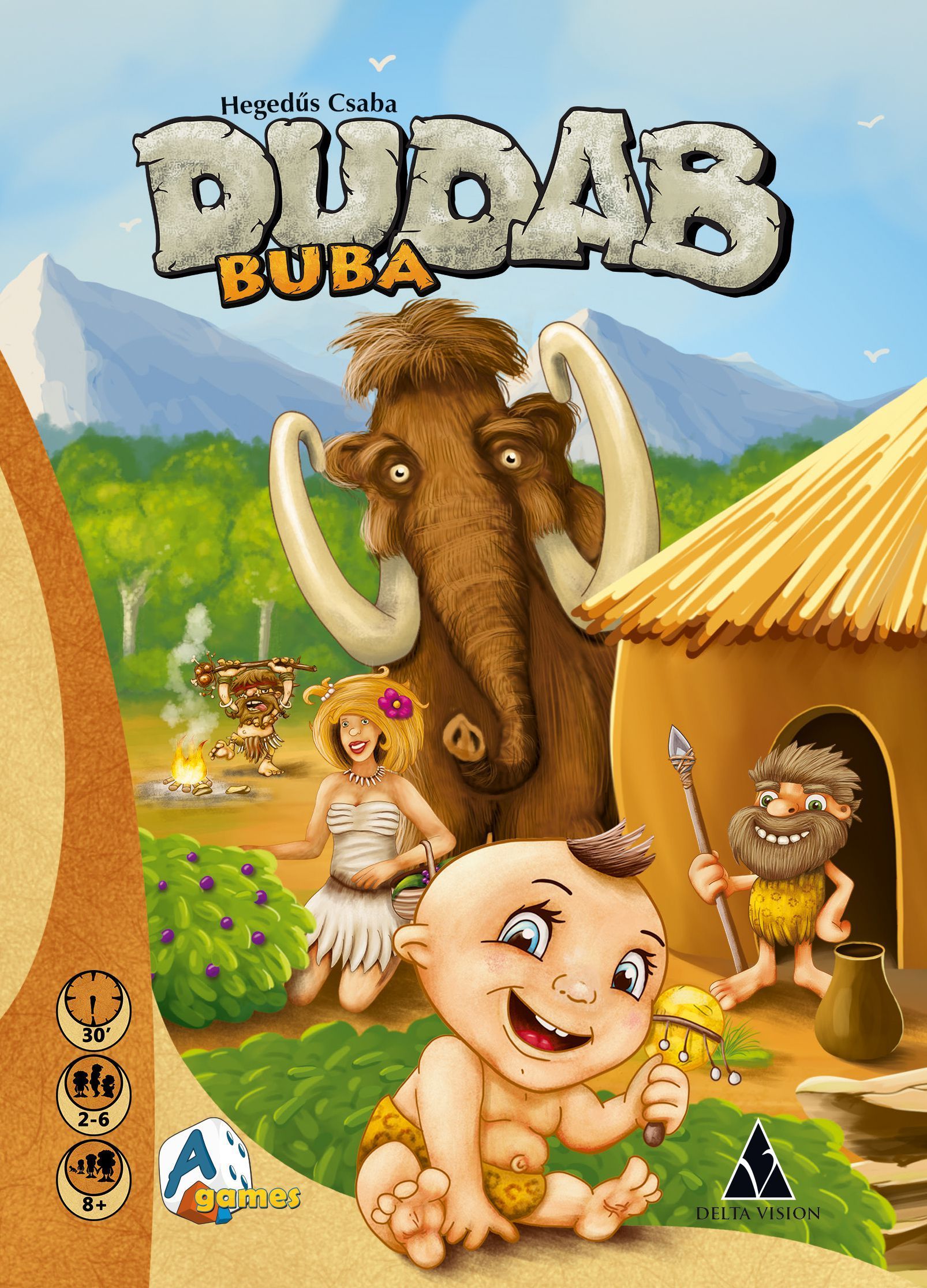 Dudab Buba Retail Board Game A-Games (jeu de société)