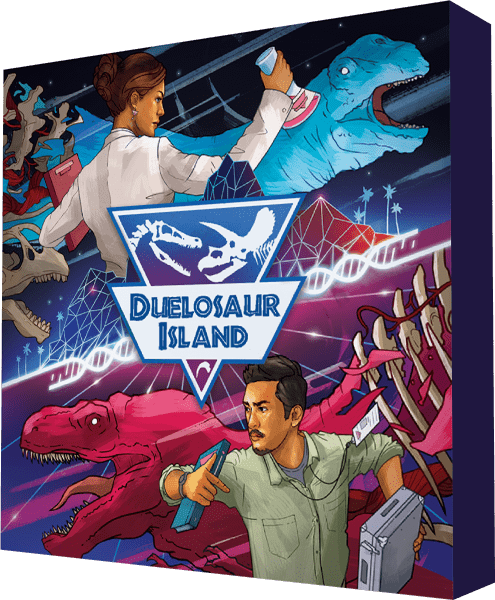 جزيرة Duelosaur: إصدار Extreme Edition (طلب خاص لطلب مسبق من Kickstarter) لعبة Kickstarter Board Pandasaurus Games