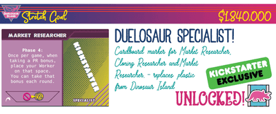 Duelosaur Island: Extreme Edition (Kickstarter förbeställning Special) Kickstarter brädspel Pandasaurus Games
