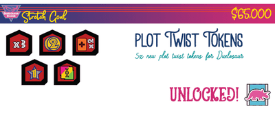 אי דו-דו-דו-דו-דו-דו-דו-טורני: מהדורה קיצונית (קיקסטארטר מיוחד בהזמנה מוקדמת) משחק לוח קיקסטארטר Pandasaurus Games