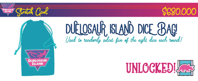 אי דו-דו-דו-דו-דו-דו-דו-טורני: מהדורה קיצונית (קיקסטארטר מיוחד בהזמנה מוקדמת) משחק לוח קיקסטארטר Pandasaurus Games